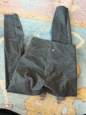 lululemon athletica Dark Gray High-Rise Leggings - Wonder Under